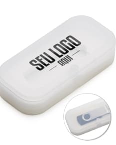Estojo para pen drive prático e moderno. Proteja seu dispositivo eletrônico com estilo e segurança. Ideal para manter seus dados seguros e organizados. Adquira já o seu!