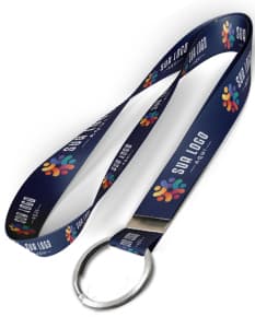 Cordão com argola 85 cm x 2,0 cm - Acessório moderno e versátil para brindes e eventos corporativos. Feito com materiais de alta qualidade, ideal para identificação e praticidade. Adquira já o seu!