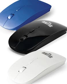 Mouse wireless 2.4G ABS 100% reciclado.
