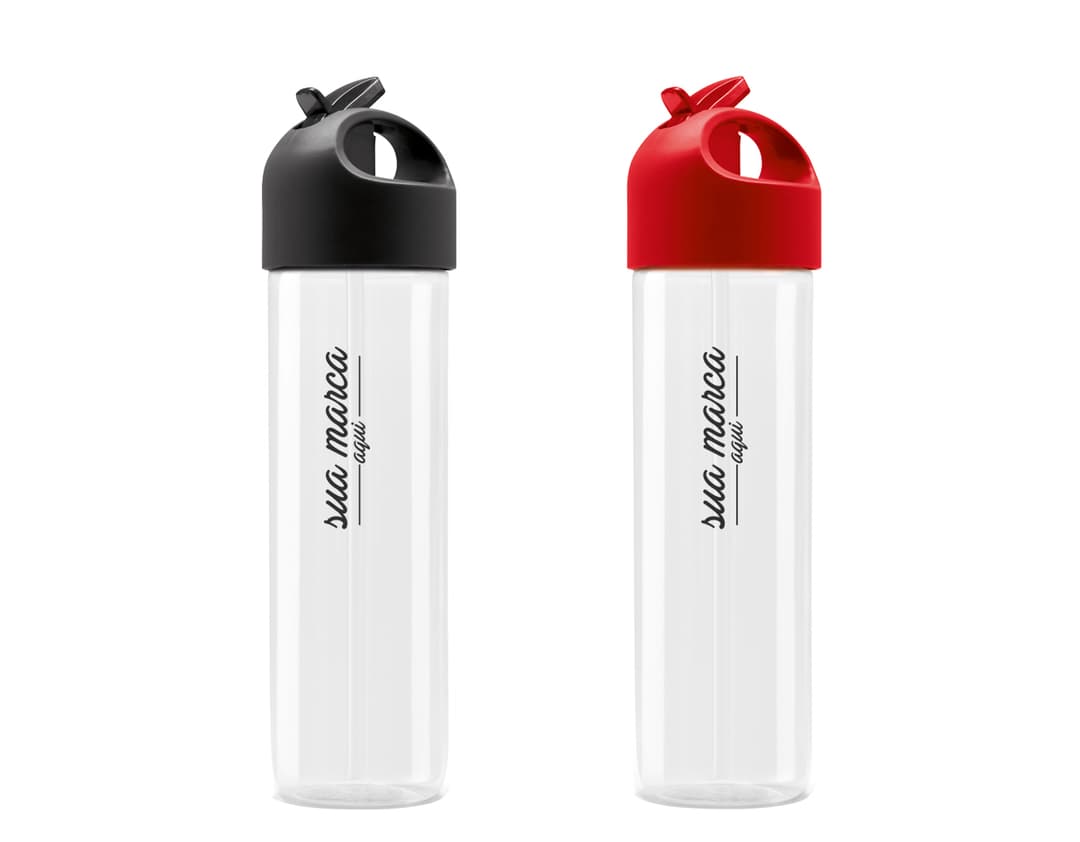 Squeeze plástico de 500ml: prático e versátil para hidratação diária. Ideal para manter-se hidratado a qualquer momento. Garanta já o seu!