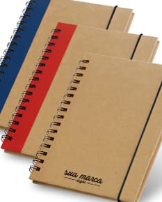 Bloco de anotações ecológico: produto sustentável para suas anotações. Feito com papel reciclado, ideal para o meio ambiente e para o seu negócio. Adquira já!