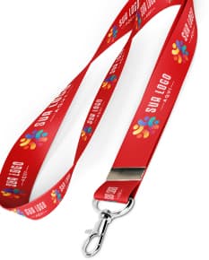 Cordão para crachá com mosquetão de alta qualidade e resistência. Ideal para manter seu crachá sempre seguro e visível. Com 85 cm de comprimento e 2 cm de largura, este cordão é perfeito para uso em eventos, feiras e empresas. Garanta já o seu!