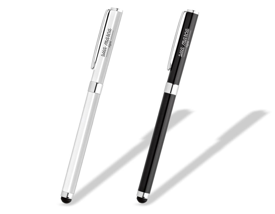 Caneta de metal com touch - 05, ideal para escrita e desenhos precisos. Perfeita para uso no escritório, escola ou em casa. Escrita suave e tecnologia touch para maior praticidade. Adquira já a sua!