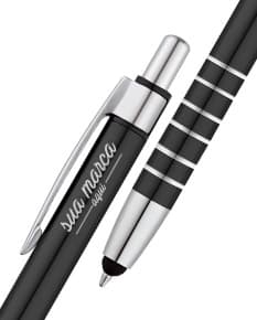 Caneta de metal com touch 08 para escrita e desenho precisos. Equipamento de escritório de alta qualidade, versátil e sofisticado. Ideal para uso em escola, trabalho ou arte. Com ponta de metal e design elegante. Adquira já!