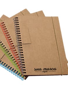 Bloco de Anotações Ecológico Feito de Papel Reciclado - Ideal para Organizar Suas Tarefas Diárias. Entregue em Embalagem de Papelão Sustentável. Peça o Seu Agora!