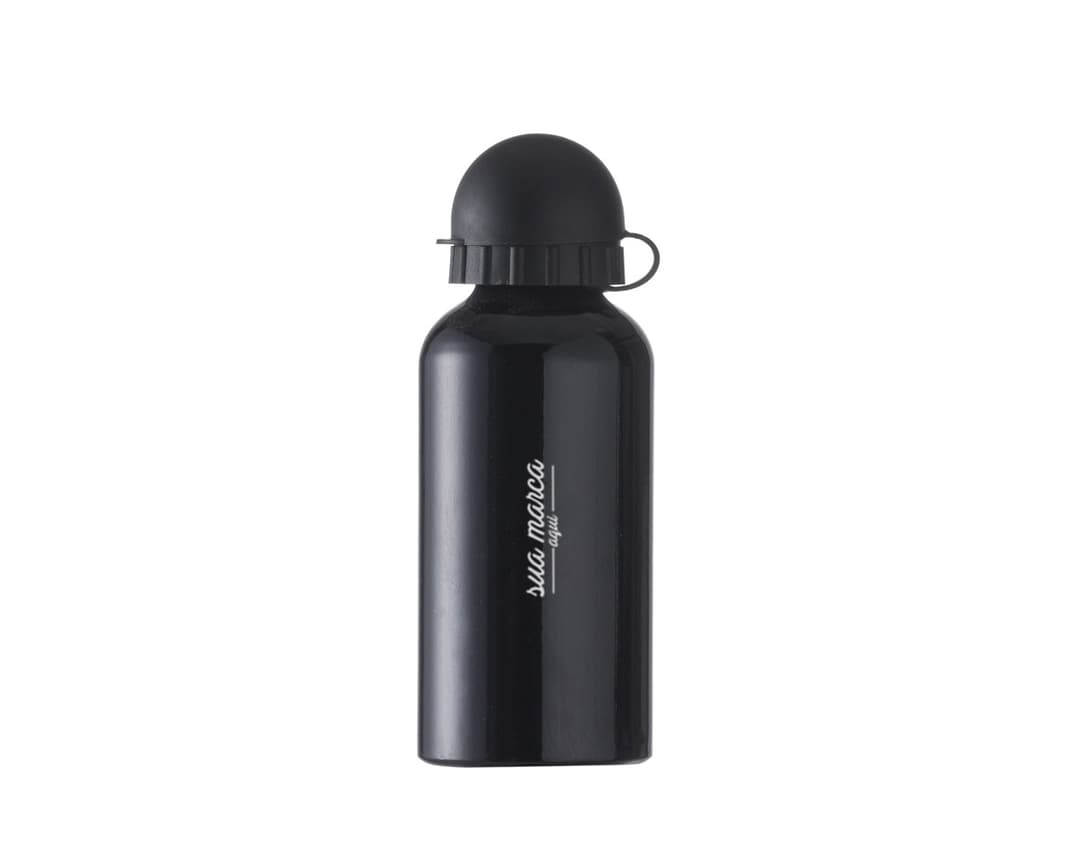 Frasco squeeze de alumínio 400ml - Ideal para se manter hidratado durante todo o dia. Feito de alumínio resistente, é perfeito para levar sua bebida preferida para onde quer que vá. Prático, higiênico e com design moderno, garanta já o seu!