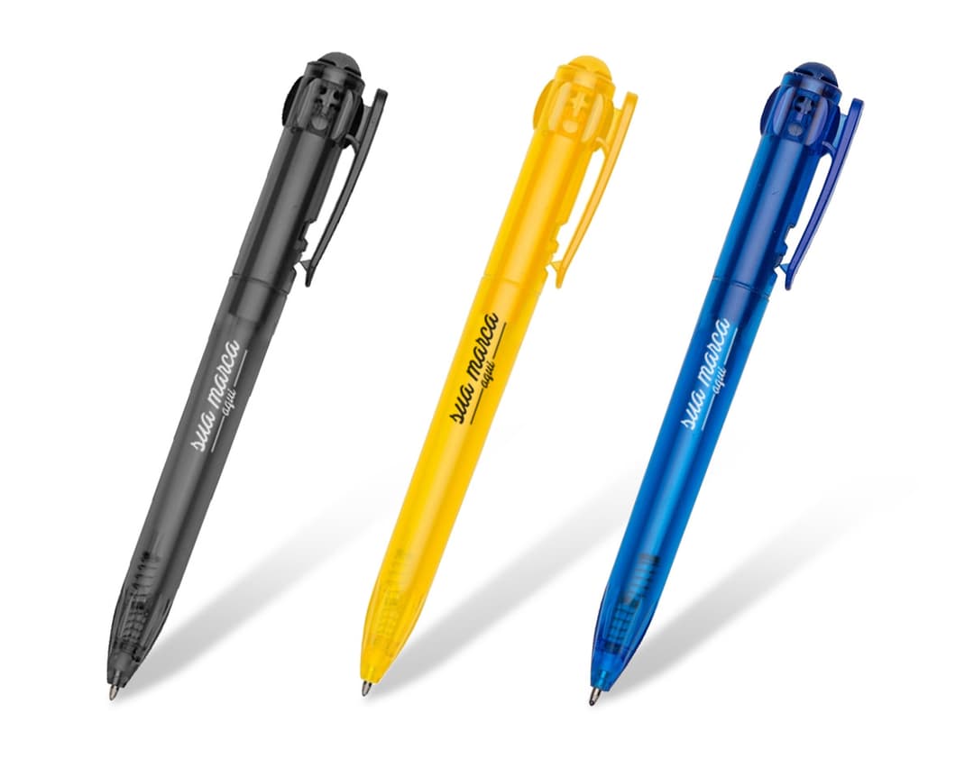 Caneta plástica de alta qualidade para uso escolar e profissional. Disponível em diversas cores, proporciona uma escrita suave e precisa. Ideal para desenhar, escrever e destacar informações. Adquira já a sua!
