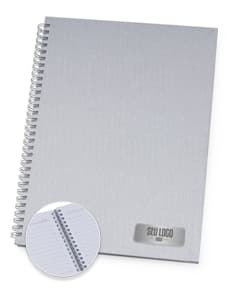 Caderno de Negócios: O acessório ideal para manter suas anotações organizadas no escritório. Com capa dura e páginas em branco, é perfeito para escrever documentos, memorandos e lembretes importantes. Mantenha seu dia a dia mais produtivo com este caderno de alta qualidade!
