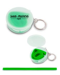 Canudo de silicone com estojo: prático, sustentável e colorido para te acompanhar em todos os momentos. Perfeito para levar na bolsa, no carro ou no trabalho. Ajude o meio ambiente e adquira já o seu!