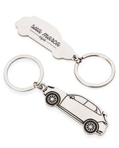 Chaveiro de metal para carro com design moderno e resistente. Ideal para quem preza pela segurança e controle de acesso. Combinando estilo e funcionalidade, este chaveiro é o acessório perfeito para manter suas chaves organizadas e protegidas. Garanta já o seu!