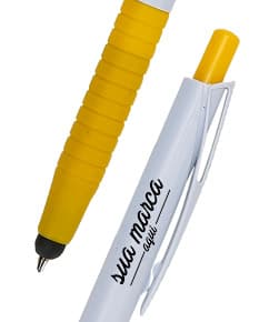 Caneta plástica touch para escrita suave e precisa. Ideal para uso em casa, na escola ou no escritório. Com ponta retrátil e design ergonômico, garante conforto ao escrever. Perfeita para anotações, desenhos e trabalhos escolares. Adquira já a sua!