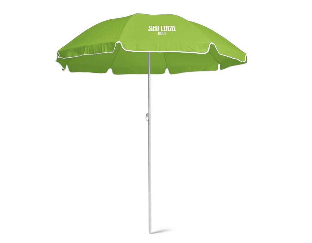 Guarda-Sol Tropical: Proteção e conforto garantidos para as suas viagens de verão. Aproveite as férias na praia com esse sunshade colorido e resistente. Ideal para relaxar sob o sol ou se abrigar da chuva. Garanta já o seu!