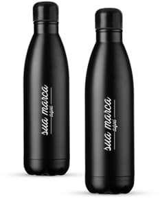 Garrafa Térmica Inox 500ml - Mantenha suas bebidas preferidas sempre na temperatura ideal com nossa garrafa térmica de 500ml. Ideal para líquidos quentes ou frios, seja em casa, no escritório ou em viagens. Durabilidade, praticidade e elegância em um só produto. Garanta a sua!