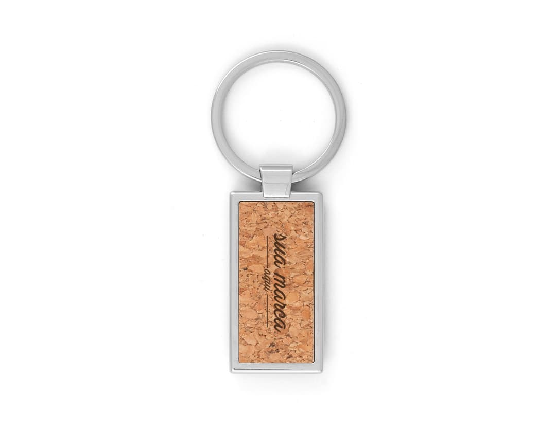 Chaveiro de metal dourado com design elegante e seguro. Ideal para manter suas chaves sempre organizadas e protegidas. Perfeito para negócios e presentes. Compre já o seu!