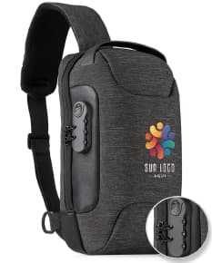 Mochila de couro moderna com alça e zíper, perfeita para viagens e negócios. Feita em nylon resistente e elegante, possui amplo espaço de armazenamento. Ideal para quem busca estilo e praticidade em um único acessório. Garanta a sua!