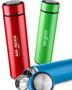Garrafa Térmica 450ml: Mantenha suas bebidas sempre frescas e na temperatura ideal com essa garrafa térmica de design elegante. Ideal para uso diário, no trabalho, academia ou na natureza. Garanta praticidade e estilo com esse acessório indispensável!