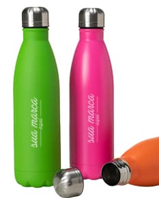 Garrafa Inox 750ml - Ideal para manter suas bebidas frescas e saudáveis. Design moderno e elegante, perfeito para qualquer ocasião. Aproveite!