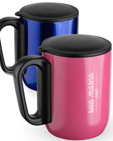 Caneca inox 250ml para quem busca qualidade e praticidade. Feita em aço inoxidável, resistente e durável. Perfeita para degustar seu café, chá ou bebida preferida. Ideal para uso na cozinha ou no escritório. Adquira já a sua!