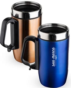 Caneca inox 275ml - Caneca de aço inoxidável resistente, ideal para manter sua bebida quente por mais tempo. Perfeita para o dia a dia. Aproveite já a sua!
