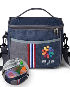 Bolsa térmica de 7,3 litros - Mantenha seus alimentos e bebidas na temperatura ideal com essa bolsa térmica moderna e prática. Feita em couro ecológico, possui alça confortável e design fashion. Perfeita para levar em viagens, picnics ou no dia a dia. Compre já a sua!