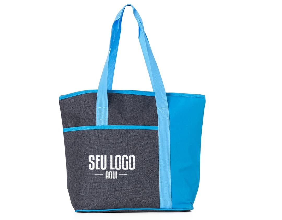 Bolsa térmica de 15 litros: perfeita para manter seus alimentos e bebidas frescos em qualquer lugar. Prática, elegante e luxuosa, esta bolsa de couro é o acessório ideal para compras, viagens e muito mais. Aproveite a promoção de sale e adquira já a sua!