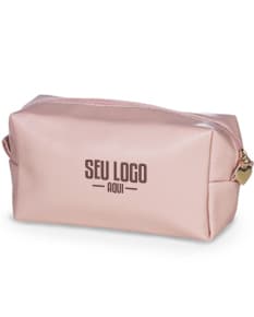 Nécessaire PU Impermeável - Ideal para armazenar seus acessórios de forma organizada e protegida. Confeccionada em material de alta qualidade, resistente à água e fácil de limpar. Garanta já a sua! Essencial para viagens e no dia a dia. Prática e elegante. Compre agora!