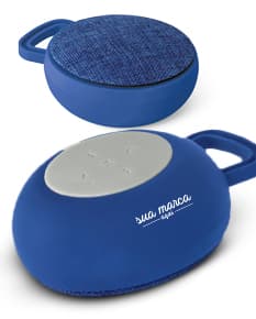 Caixa de som moderna e colorida, perfeita para alegrar o seu ambiente! Feita em plástico resistente, possui design redondo, limpo e moderno. Ideal para quem busca qualidade de som e praticidade. Adquira já a sua!
