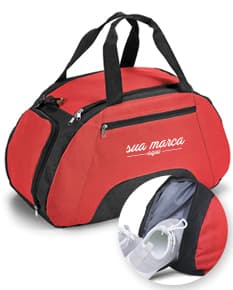 Bolsa esportiva de couro sintético com alça ajustável e fecho em zíper. Perfeita para viagens, compras ou para o dia a dia. Moderna, prática e estilosa. Disponível em diversas cores. Acessório de moda indispensável. Adquira já a sua!