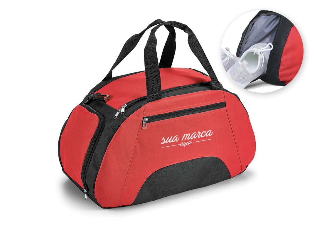 Bolsa esportiva de couro sintético com alça ajustável e fecho em zíper. Perfeita para viagens, compras ou para o dia a dia. Moderna, prática e estilosa. Disponível em diversas cores. Acessório de moda indispensável. Adquira já a sua!