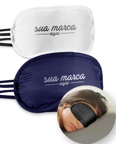 Máscara para dormir moderna e elegante. Ideal para garantir um sono tranquilo e revitalizante, feita em material plástico de alta qualidade. Acessório indispensável para quem busca conforto e bem-estar. Adquira a sua agora e tenha noites de sono perfeitas. Confira!