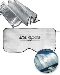 Protetor Solar para Carros: Mantenha seu veículo protegido dos raios solares com praticidade e estilo. Design moderno e eficiente. Adquira já!