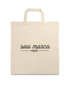 Sacola de algodão 370 x 410 mm - Prática e sustentável, ideal para suas compras no shopping. Feita de material reciclável, é a opção perfeita para quem busca um presente diferenciado. ¡Compre já a sua!
