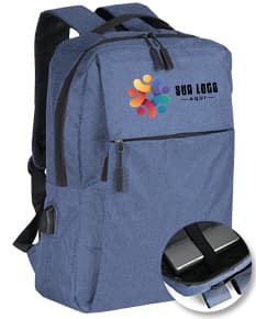 Mochila de nylon 21l USB, perfeita para viagens de negócios ou casual. Com design moderno e elegante, possui alças confortáveis e grande espaço de armazenamento. Ideal para guardar seus pertences com segurança. Compre já e tenha estilo e praticidade em suas mãos!