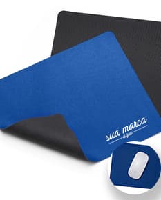 Mouse Pad Retangular - Ideal para seu escritório, mantenha seu mouse deslizando suavemente em uma superfície antiderrapante. Personalize com sua marca e torne seu ambiente de trabalho mais produtivo. Compre já!