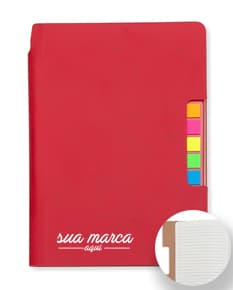 Caderno com Autoadesivos: Organize suas ideias com praticidade e estilo em um só lugar! Perfeito para recados, lembretes e tarefas do dia a dia. Com design moderno e prático, o caderno com autoadesivo é o item essencial para o seu escritório ou estudos. Garanta já o seu!