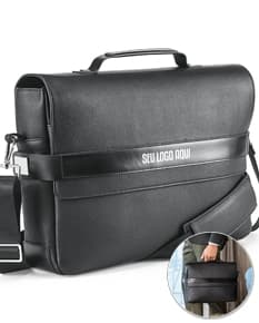 Pasta Executiva em Couro Vintage para Viagem e Negócios | Elegante e Prática, Ideal para Profissionais Modernos em Deslocamento. Compre já!