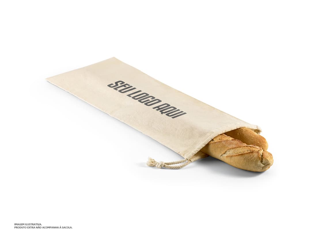Saco 100% algodão resistente e sustentável para brindes personalizados. Ideal para quem busca praticidade e qualidade. Faça um impacto positivo com um produto ecologicamente correto. Adquira já o seu!