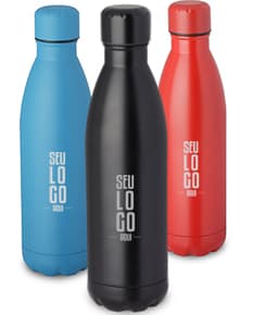 Squeeze Aço Inox 750ml - Ideal para manter suas bebidas preferidas sempre por perto. Garrafa de alta qualidade, perfeita para qualquer ocasião. Aproveite!
