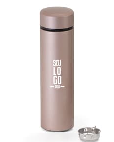 Garrafa térmica 500ml, mantenha suas bebidas quentes ou geladas por horas! Perfeita para levar para o trabalho, academia ou viagens. Super prática e resistente. Adquira já a sua!