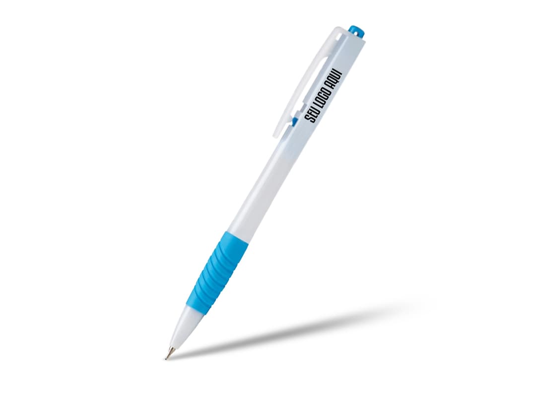 Caneta plástica personalizada: a escolha perfeita para divulgar sua marca. Ideal para eventos e brindes corporativos. Garanta a visibilidade da sua empresa com este item de alta qualidade. Encomende já a sua!