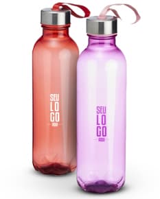 Garrafa plástica de 650ml perfeita para mantê-lo hidratado o dia todo! Ideal para levar para o trabalho, academia ou passeios ao ar livre. Resistente e prática, é o acessório perfeito para suas atividades diárias. Garanta a sua agora! #garrafa #brinde #650ml