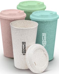 Copo de fibra de arroz 550ml, ideal para um estilo de vida saudável e equilibrado. Feito de materiais naturais, proporcionando estabilidade e limpeza. Perfeito para servir bebidas e alimentos, garantindo tranquilidade e relaxamento no café da manhã ou em momentos de spa.