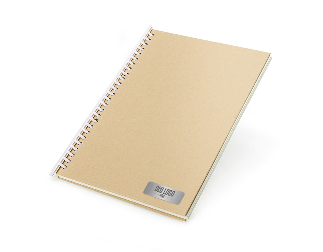 Caderno B5 Kraft 26x19, ideal para organizar suas anotações no escritório ou em casa. Feito com papel reciclado de alta qualidade, possui capa resistente e design elegante. Perfeito para lembretes, memorandos e listas de tarefas. Compre já o seu!