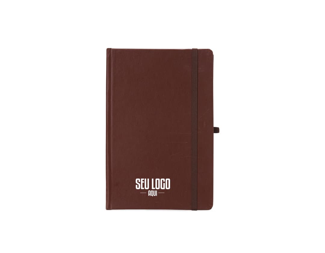 Bloco de anotações em couro sintético 21x14 - Ideal para organizar suas tarefas e compromissos diários. Perfeito para uso no escritório, escola ou em casa. Garanta já o seu! Oferecemos espaço para você escrever suas ideias e lembretes. Aproveite a praticidade e elegância desse produto de alta qualidade.