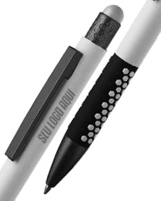Caneta metálica de alta qualidade para escrita profissional e precisa. Perfeita para uso no escritório, na escola ou para assinar documentos importantes. Design elegante e durável. Adquira a sua agora e destaque-se!