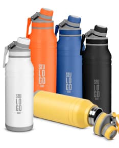 Garrafa térmica inox 1,5L com alça, ideal para armazenar líquidos de forma segura e manter a temperatura por mais tempo. Produto resistente e durável, perfeito para manter a hidratação em dia.