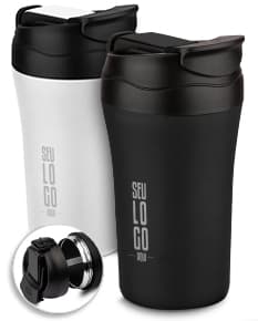 Copo térmico 300ml em aço inoxidável preto. Mantenha sua bebida quente ou fria por horas. Ideal para uso pessoal, academia ou escritório. Design elegante e prático. Produto de alta qualidade para todos os momentos. Escolha sustentável e saudável para o seu dia a dia.