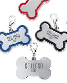 Chaveiro Pets Grande com ícones de animais, símbolos e desenhos coloridos, ideal para adicionar um toque divertido e moderno ao seu chaveiro.