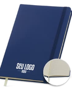 Bloco de anotações em couro sintético 21x14 - Ideal para organizar sua rotina de trabalho com estilo e praticidade. Perfeito para reuniões, estudos ou anotações diárias. Garanta já o seu!