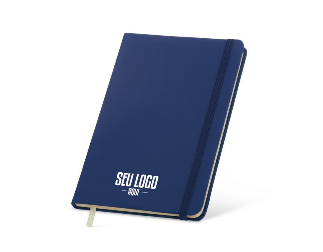 Bloco de anotações em couro sintético 21x14 - Ideal para organizar sua rotina de trabalho com estilo e praticidade. Perfeito para reuniões, estudos ou anotações diárias. Garanta já o seu!